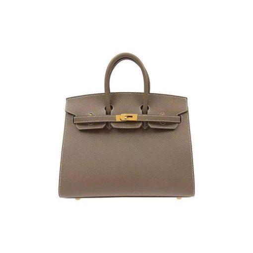 에르메스 버킨 25 백 셀리에 앱송 & 골드 하드웨어 에뚜쁘 H079234CC18 #25*13*20cm