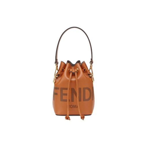 펜디 로마 몬트레조 레더 미니백 브라운 8BS010-AC9L-F0QVK #12*10*18cm