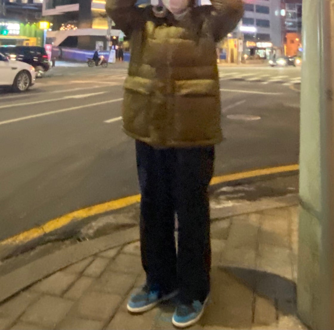 조던 1 로우 레이저 블루 553558-410 photo review