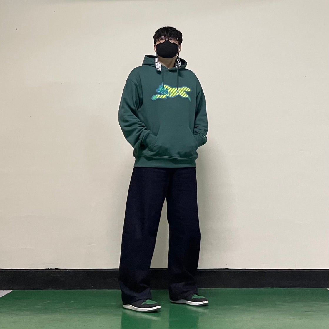 조던 1 레트로 하이 파인 그린 블랙 555088-030 photo review