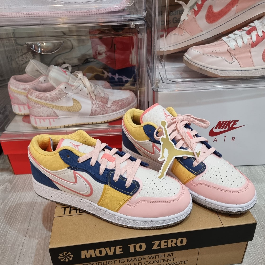 조던 1 로우 SE 페일 바닐라 CW7104-601 photo review