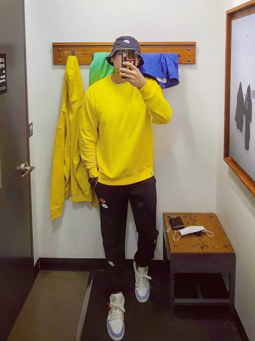 조던 1 로우 투 마이 퍼스트 코치 DJ6909-100 photo review