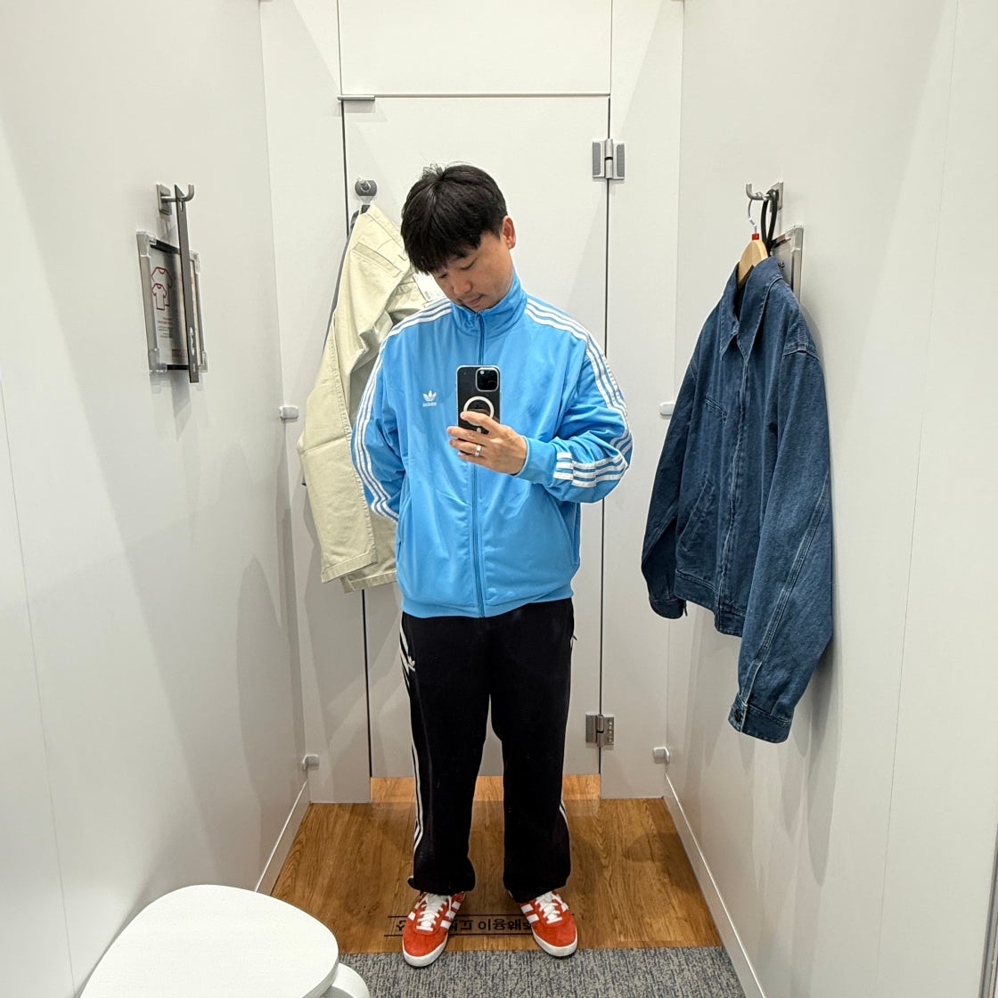 아디다스 가젤 85 프리러브 레드 클라우드 화이트 GY2529 photo review