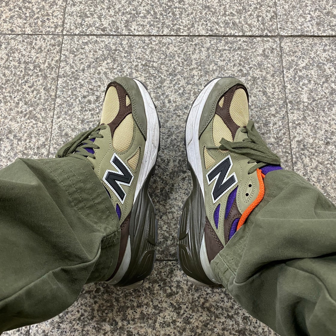 뉴발란스 990v3 메이드 인 USA 탄 오렌지 M990BT3 photo review