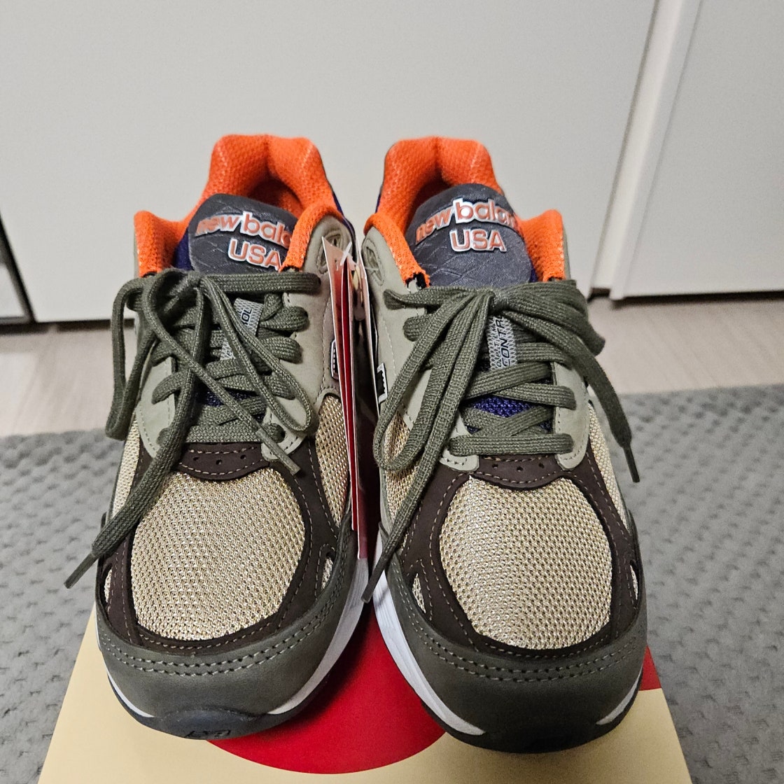 뉴발란스 990v3 메이드 인 USA 탄 오렌지 M990BT3 photo review