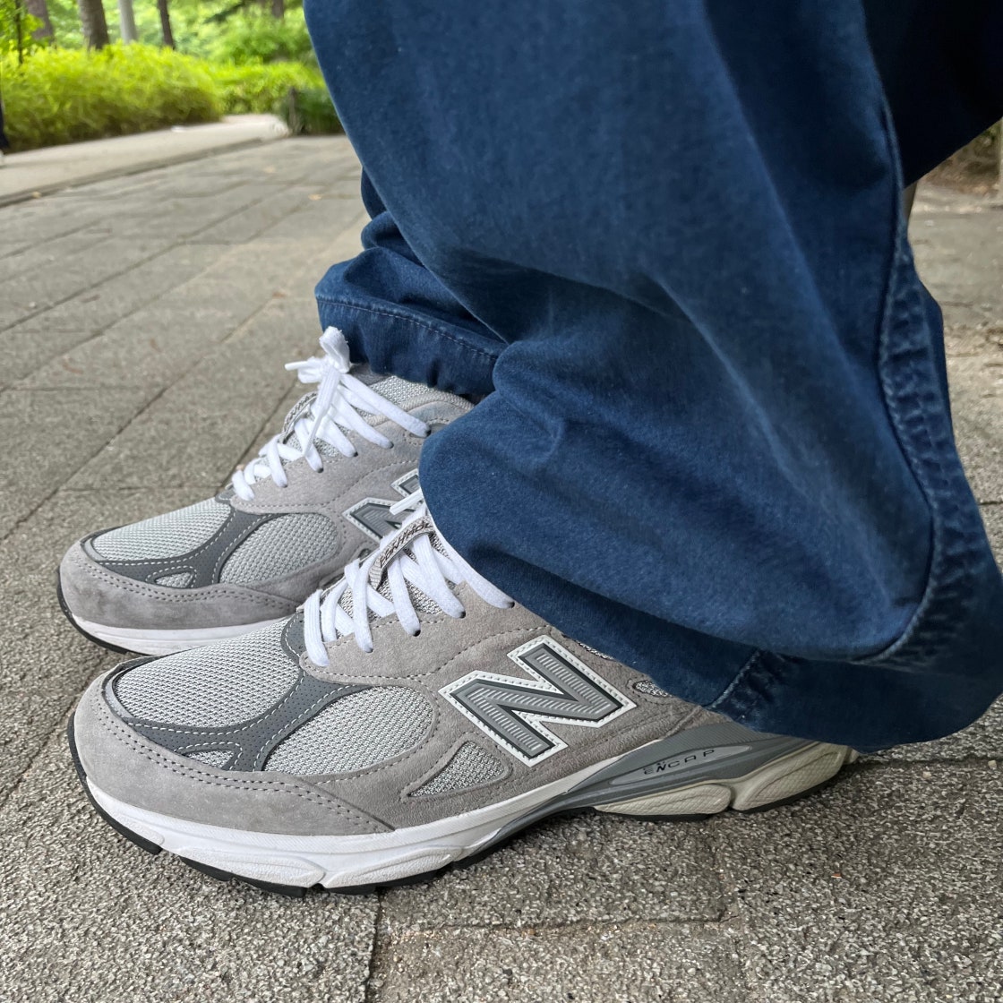 뉴발란스 990v3 메이드 인 USA 그레이 - D 스탠다드 M990GY3 photo review