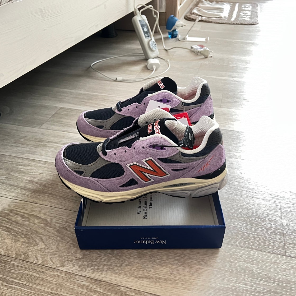 뉴발란스 990v3 메이드 인 USA 로우 애머시스트 M990TD3 photo review