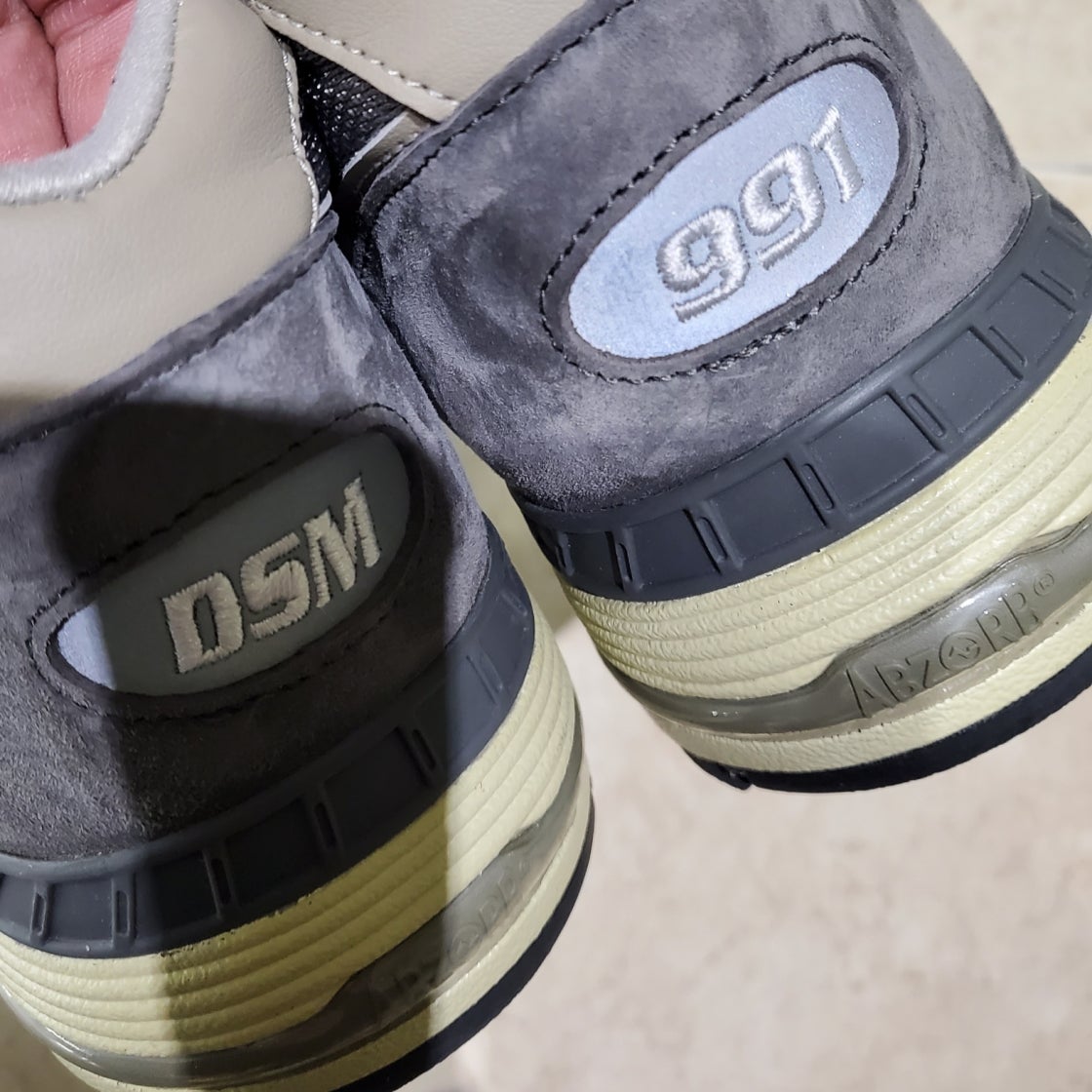 뉴발란스 x 도버 스트리트 마켓 991 메이드 인 UK 그레이 M991DSM photo review