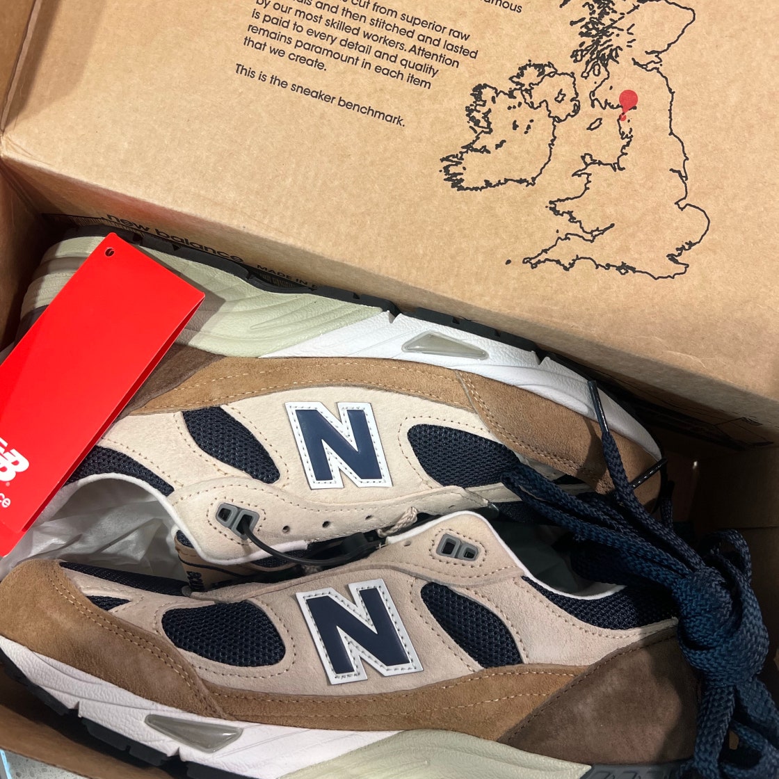 뉴발란스 991 메이드 인 UK 카푸치노 M991SBN photo review