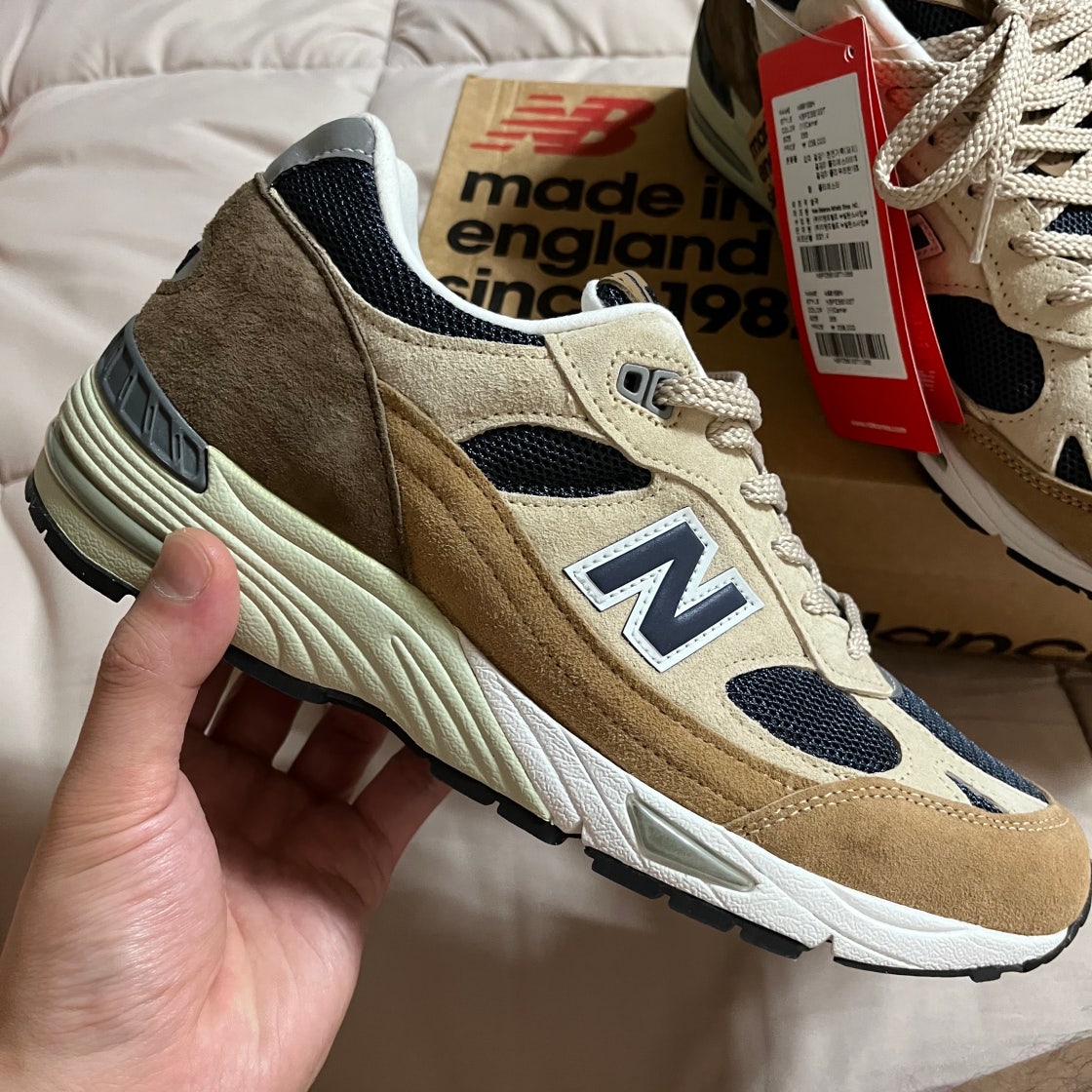 뉴발란스 991 메이드 인 UK 카푸치노 M991SBN photo review
