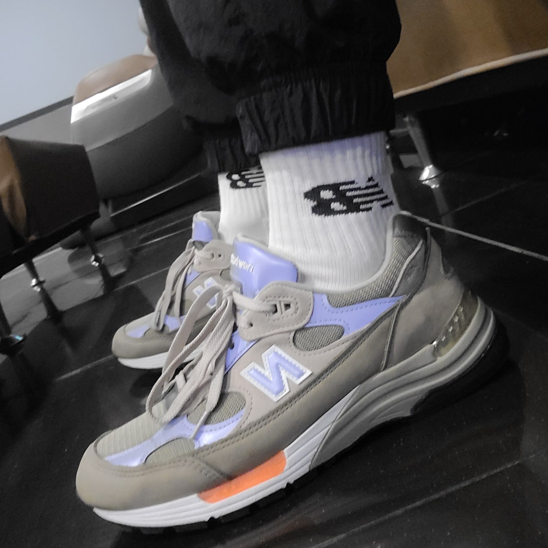 뉴발란스 x 더블탭스 992 메이드 인 USA 올리브 M992WT photo review